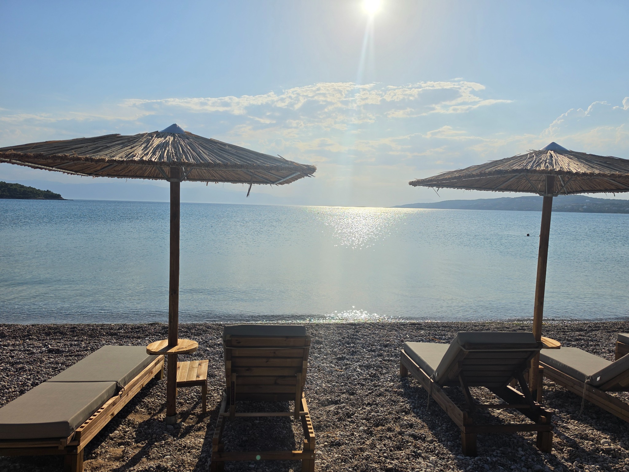 Morning light over Magenta Beach